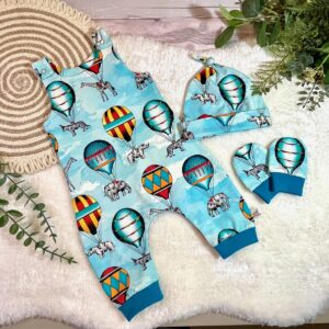 Hot Air Balloons Baby Set